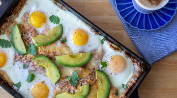 Colazione Messicana Huevos Rancheros In Padella