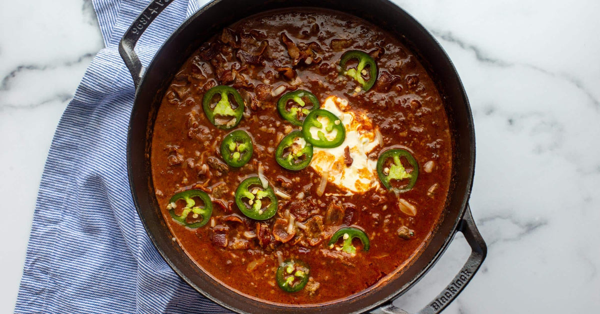 Brisket Chili – Lodge Cast Iron