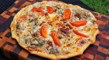 Pizza Με Κοτόπουλο, Μπέικον & Σάλτσα Ranch