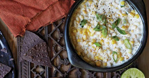 Dip Από Ξινόκρεμα (Sour Cream) & Καλαμπόκι