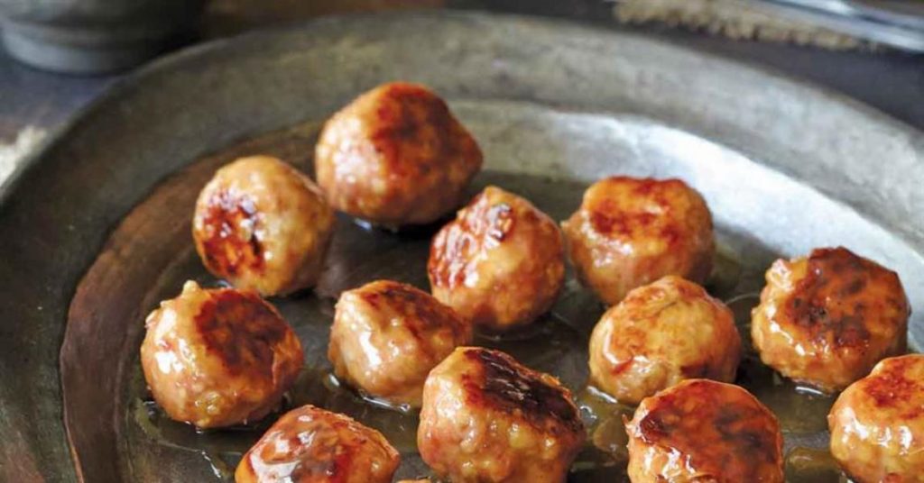 Glazed Ham Balls – Lodge Cast Iron