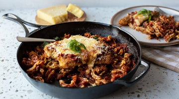 Pasta Con Parmigiano E Pollo