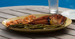 Φιλέτα Σολωμού Με Μαύρη Ζάχαρη & Σόγια Sauce