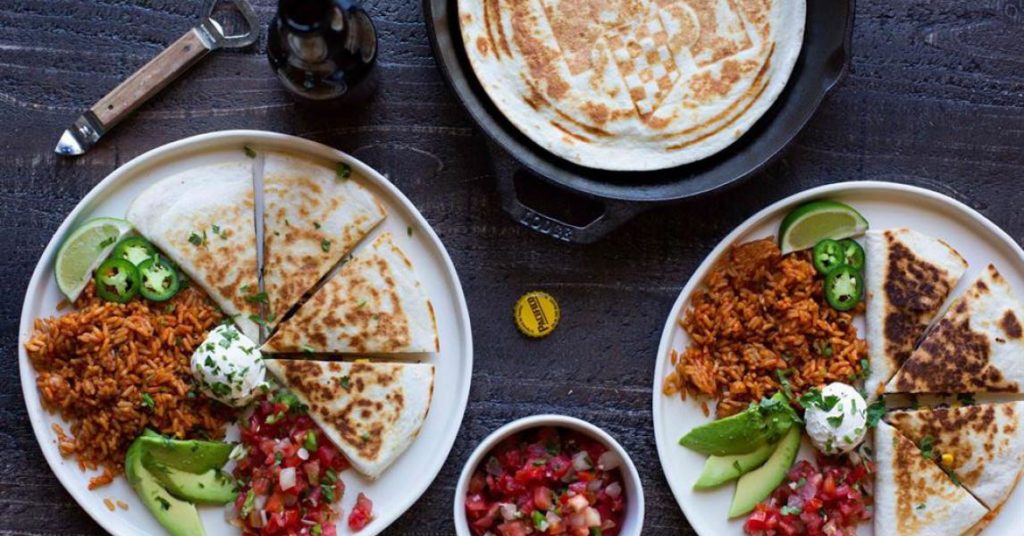 Cheesy Black Bean Quesadillas – Lodge Cast Iron