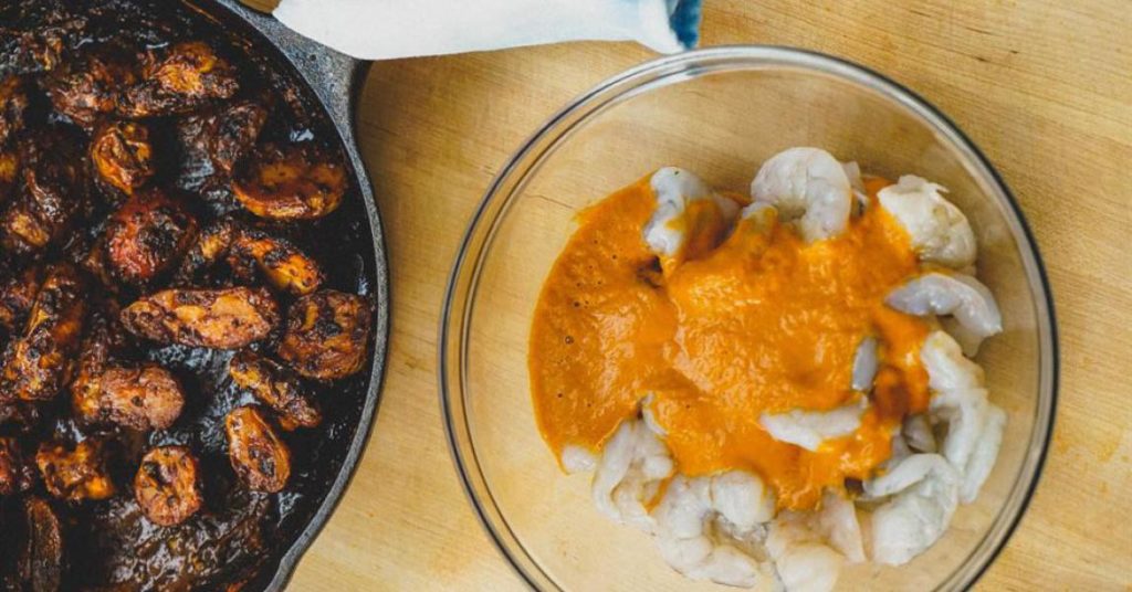 Shrimp & Potatoes – Lodge Cast Iron