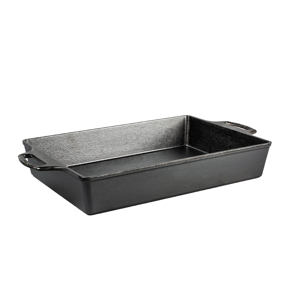 33.02 x 22.86 Cm Seasoned Cast Iron Casserole - Lodge BW13C