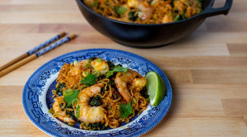 Ινδονησιακά Noodles (Mee Goreng) Στο Wok