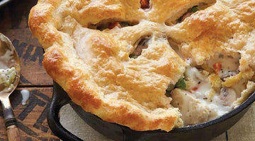 New England Chicken Pot Pie With Biscuit Crust