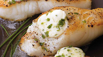 Pan-roasted Sea Bass With Garlic Butter