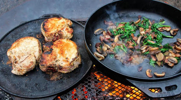 Grilled Pork Chops With Bacon Mushroom Sauce