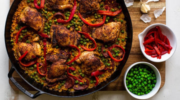 Paella Con Pollo E Salsiccia 