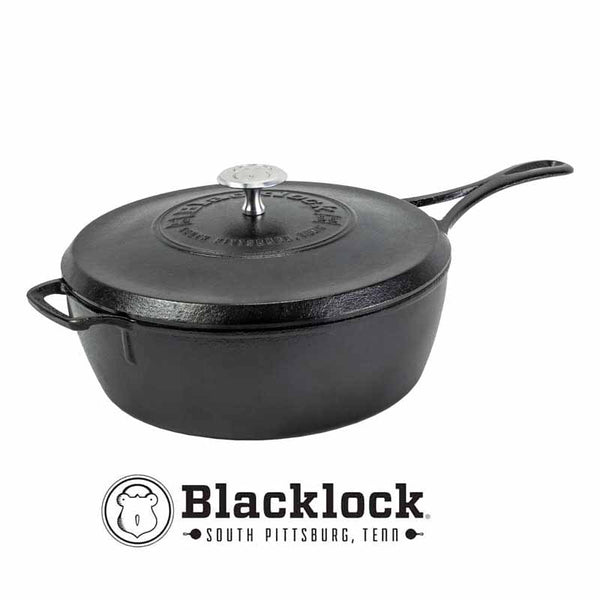 Blacklock *49* - Βαθύ Τηγάνι Με Καπάκι - 3.78Lt