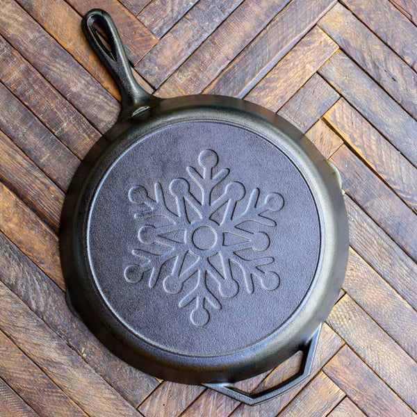 Snowflake Skillet - Μαντεμένιο Τηγάνι 30.48 Cm