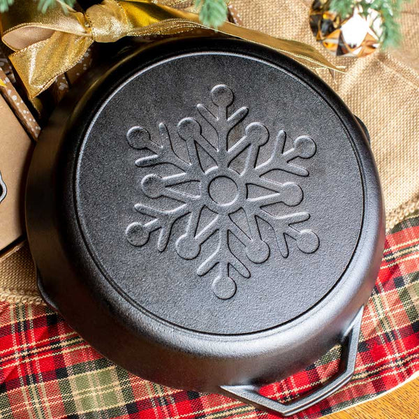 Snowflake Skillet - Μαντεμένιο Τηγάνι 30.48 Cm