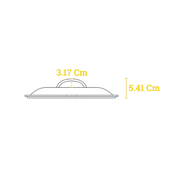 Coperchio in ghisa 33,65 cm