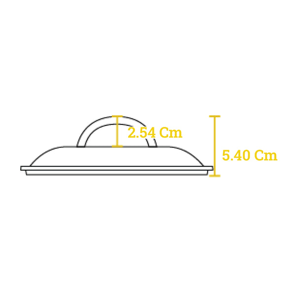 Tappo in ghisa 20,32 cm.