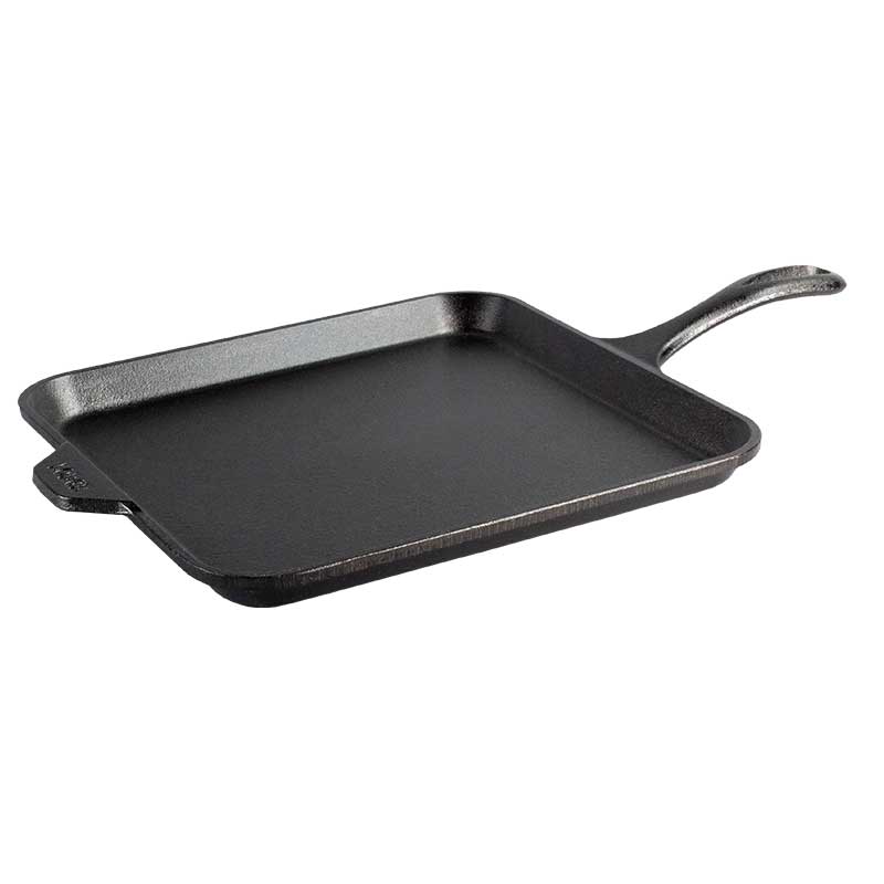 27.94 Cm   Seasoned   Cast   Iron   Square   Griddle