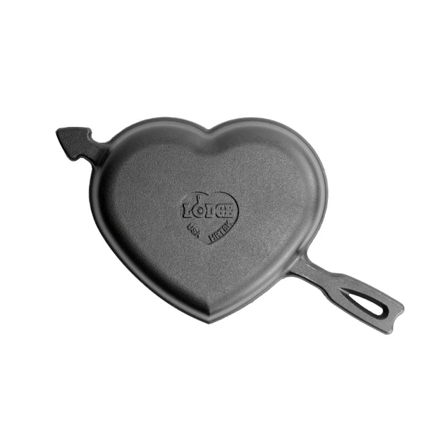 San Valentino - Heart Skillet - Padella in ghisa a forma di cuore