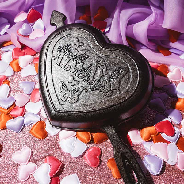 Dolly Parton Collection - "I Will Always Love You" - Μαντεμένιο Τηγάνι Σε Σχήμα Καρδιά