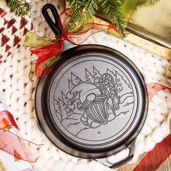 Holiday Gnome - Μαντεμένιο Τηγάνι 26.04 Cm