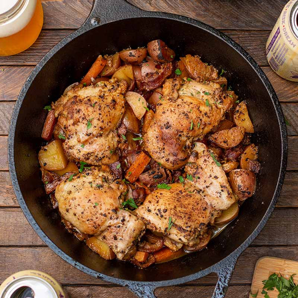 Wanderlust Series - Μαντεμένιο Βαθύ Τηγάνι 3lt Με Μαντεμένιο Καπάκι-Τηγάνι 26Cm