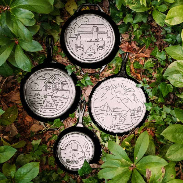 Wanderlust Series - Μαντεμένιο Βαθύ Τηγάνι 3lt Με Μαντεμένιο Καπάκι-Τηγάνι 26Cm