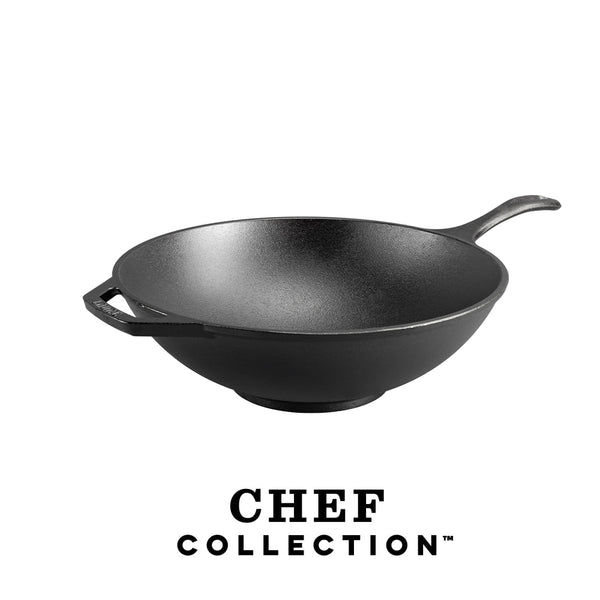 Wok in ghisa Collezione Chef 31,75 cm.