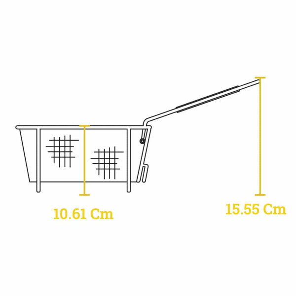 Cestello per friggere 22,86 cm per pentole in ghisa - Lodge 8FB2 