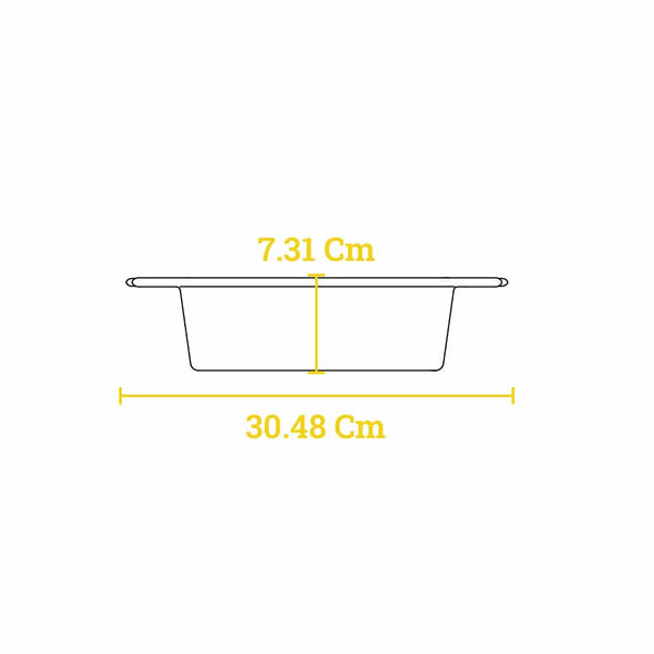 21.5 x 11.4 Cm Seasoned Cast Iron Loaf Pan + Silicone Grips