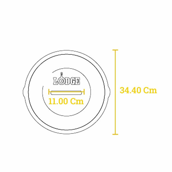 Pentola in Ghisa - Pentola con Coperchio in Ghisa 1,89 lt - Lodge L2SP –  Lodge Cast Iron