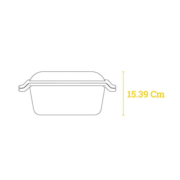 Μαντεμένιο Διπλό Σκεύος Chef Collection 5.67Lt – Lodge LC6DD