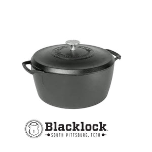 Blacklock 5.2 Lt Triple Seasoned Cast Iron Dutch Oven - BL02DO