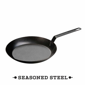 30.48 Cm Seasoned Carbon Steel Skillet - CRS12