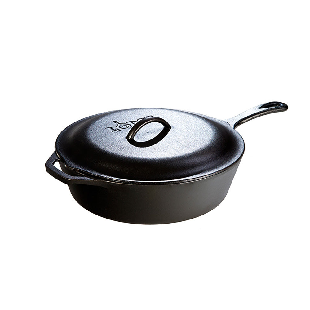 Padella In Ghisa 4,73 Lt Con Coperchio In Ghisa 30,48 Cm - L10CF3 – Lodge  Cast Iron